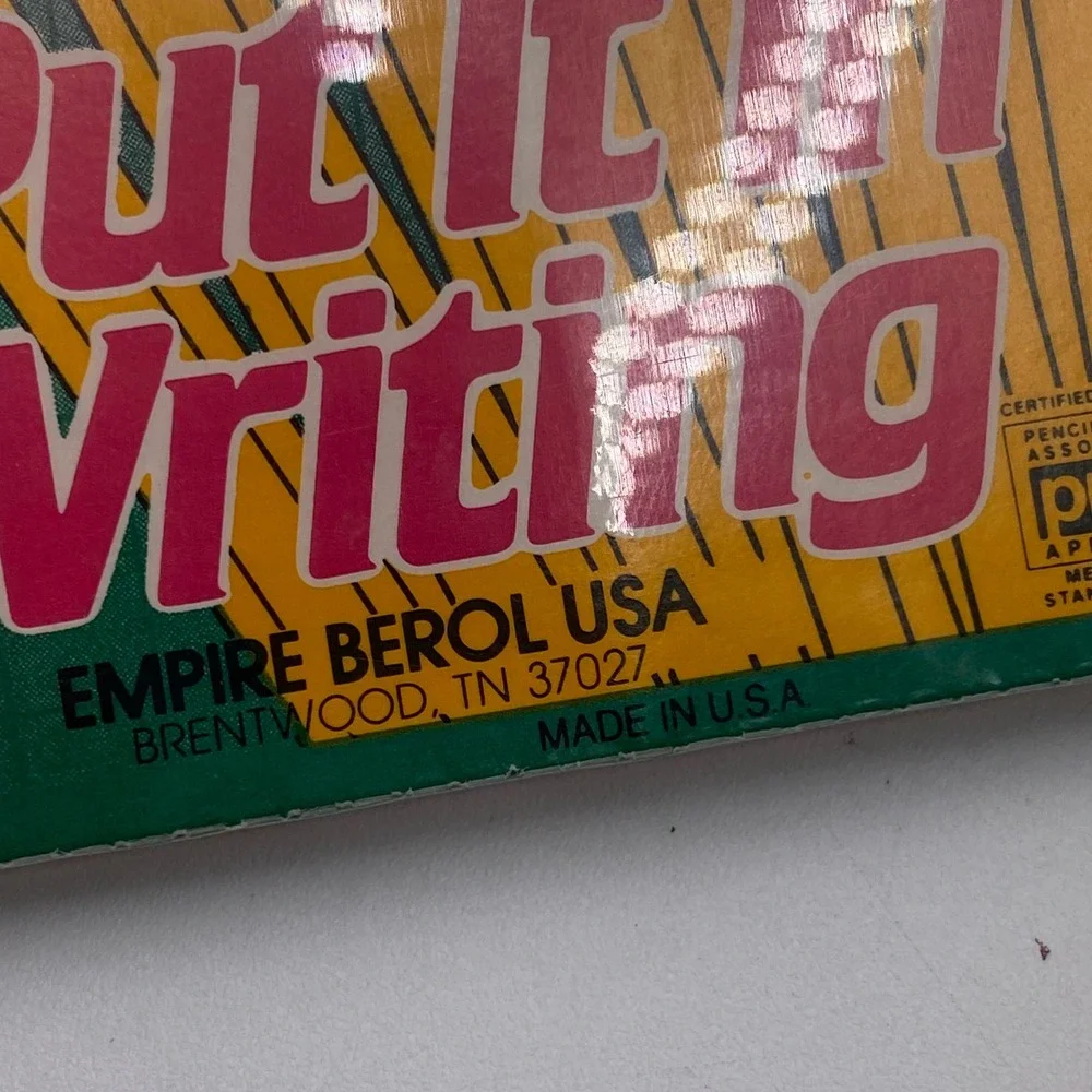 Empire Berol Integrity No 2 Pencils Lot 60 Vintage USA Red Blue Green Med Lead